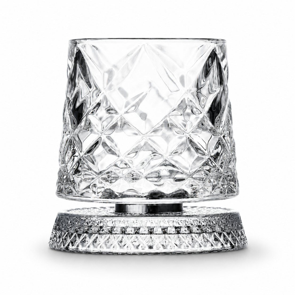 Gyroscope Rotating Whiskey Glass