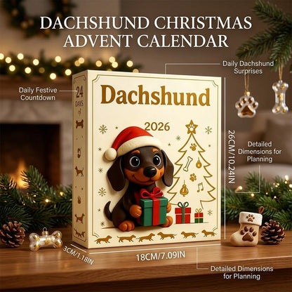 Dachshund Christmas Advent Calendar