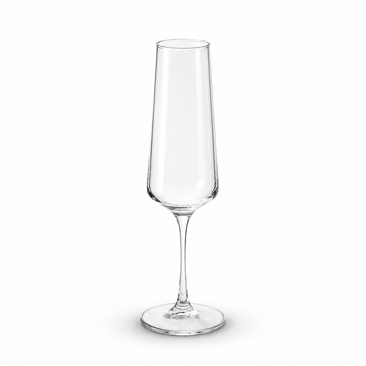French-Style Elegant Crystal Champagne Flute