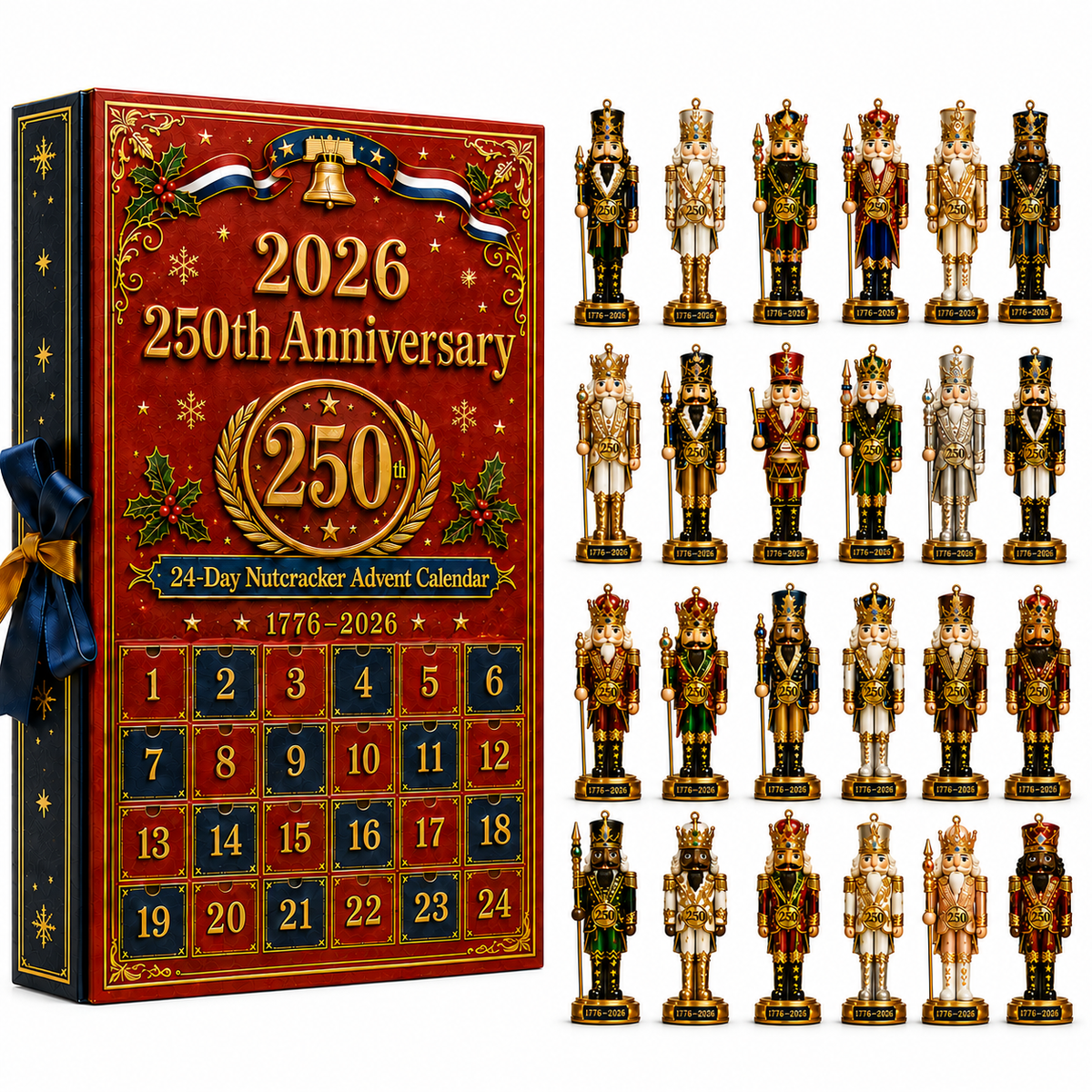Complete 24-piece Nutcracker Advent Calendar collection