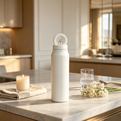 Vacuum Insulated Sport Water Bottle with Magnetic Phone Mount