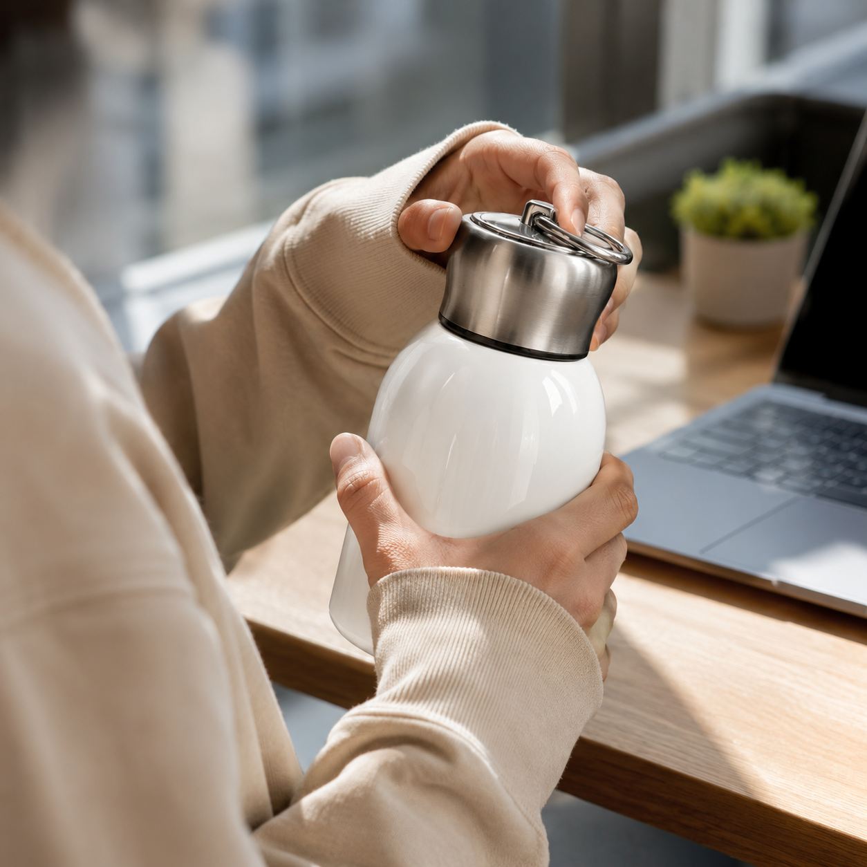Mini Vacuum Insulated Chubby Flask