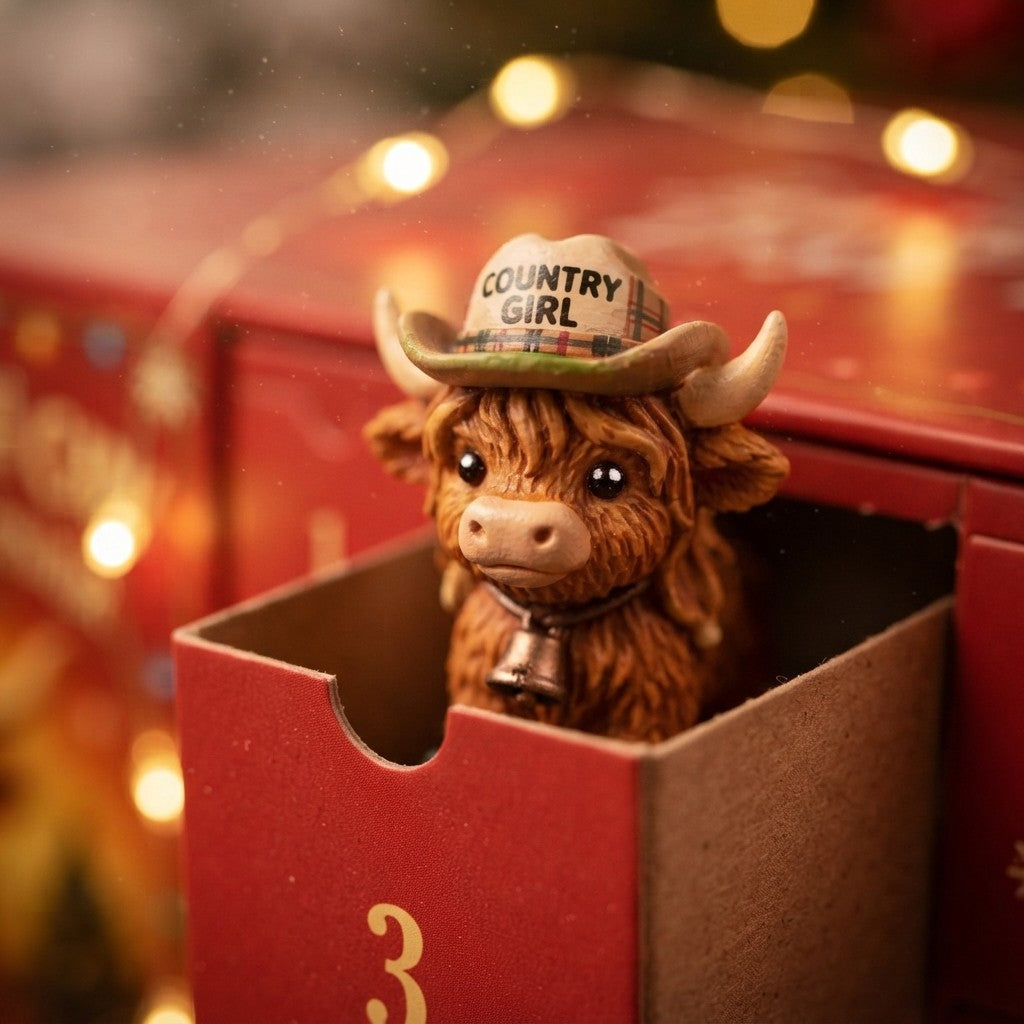 Highland Cow Advent Calendar reveal