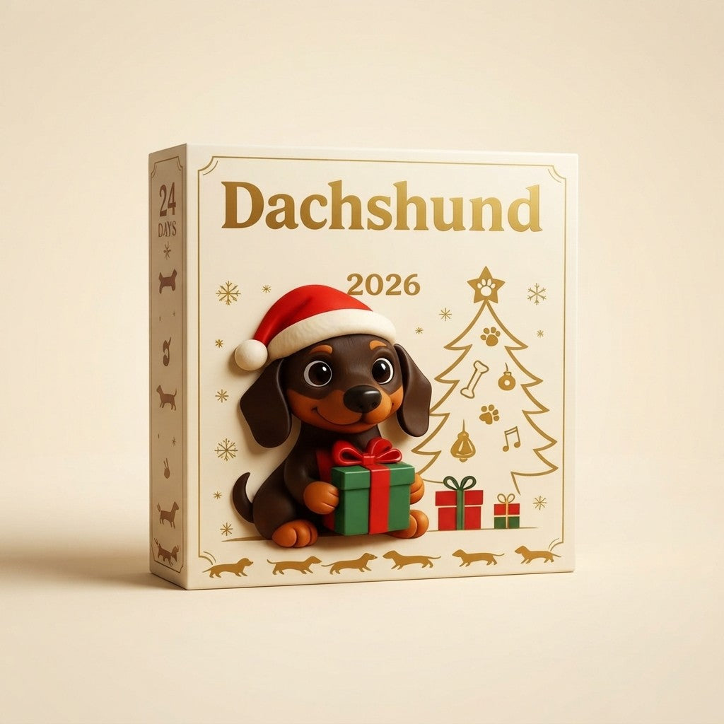Dachshund Christmas Advent Calendar